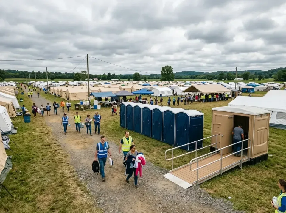 disaster-relief-camp-restrooms-010 — frequently asked questions, Dumpster & Portable Bathrooms Rental in Burleson, TX
